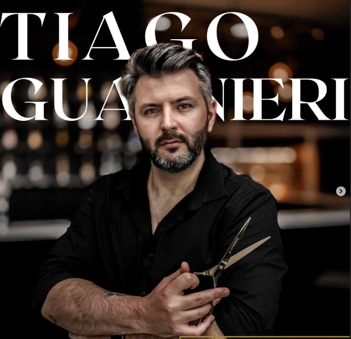 Tiago Guarnieri, hairstylist
